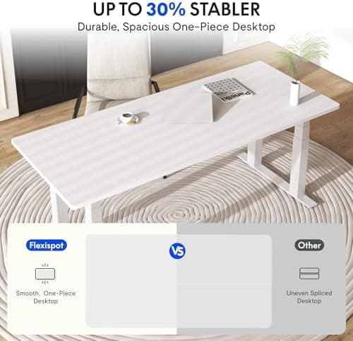 FLEXISPOT Plateau Stable de 140x70x2,5cm